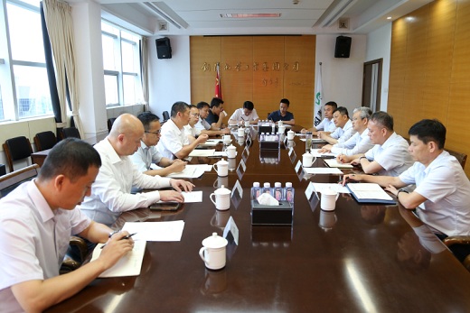 中煤礦建集團(tuán)來集團(tuán)公司商談項目合作事宜